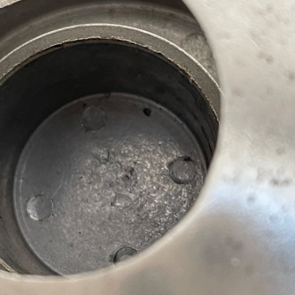 PEWTER Knobler Japan Votive Candle Holder/Warmer Mid-Century - Picture 9 of 10